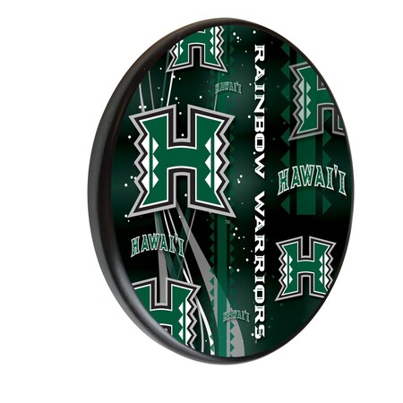 Holland Bar Stool Co University of Hawaii 13" Solid Wood Sign WSgnPBlkHawaii