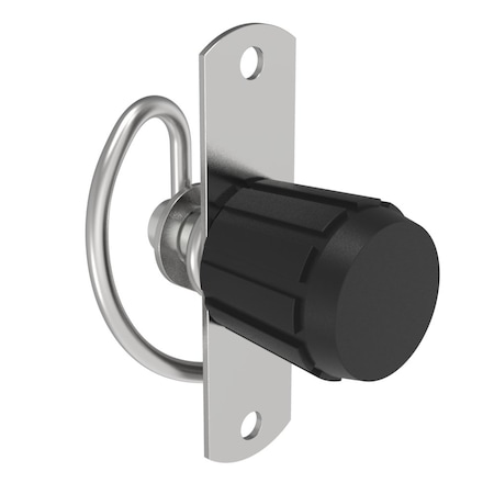 Southco Compression Latch, Self-Adjusting, Knob Style, Rivet / Screw thru hole Installation 57-30-401-10