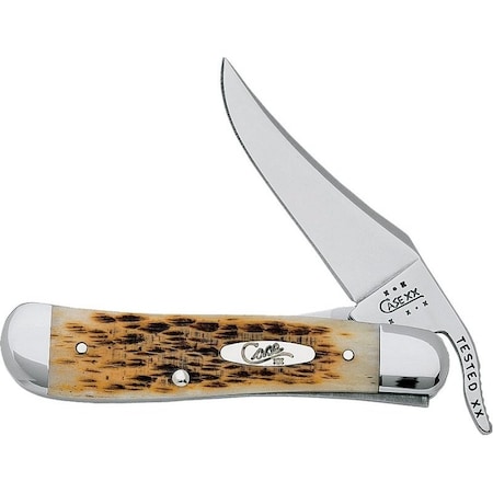 Case XX 00260 Folding Pocket Knife, 2.7 in L Blade, Tru-Sharp Surgical Stainless Steel Blade 260
