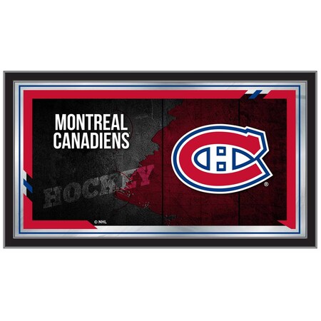 Holland Bar Stool Co Montreal Canadiens 15" x 26" Hockey Collector Mirror by Holland Bar Stool Company MColMonCan