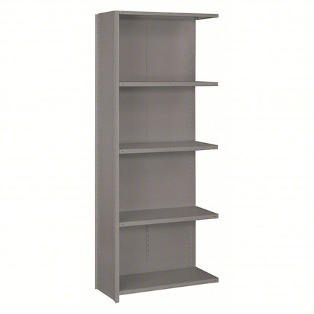 Lyon Metal Shelving, 84" H, 36" W, Gray DD8039H