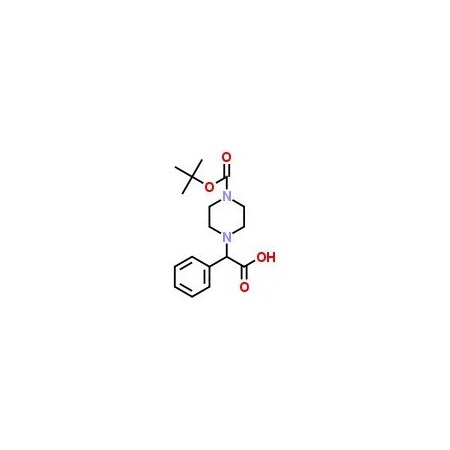 Ak Scientific 2-(4-Boc-piperazinyl)-2-phenylacetic acid (5g), CAS 347186-49-6 C017-5g