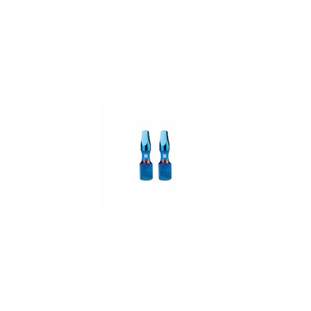 Sm Products SQ2 Square Impact Driver Bits, 1 In., 2-Pk. 19037