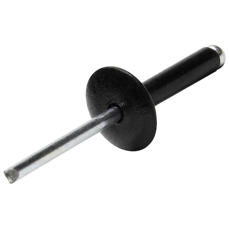 Allstar Performance Large Head Rivet, Black, 250PK ALL18033