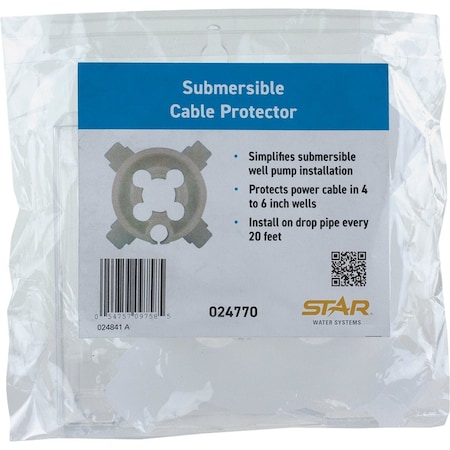 Star Water Systems Submersible Cable Guard for 4 to 6'' Wells 24770