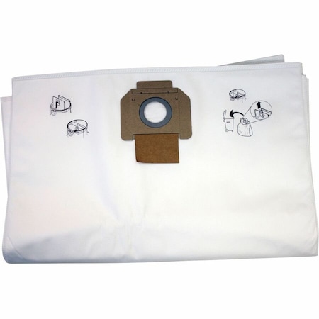 Makita Vacuum Bag, Wet/Dry, Fleece Filter, 5 PK P-78293