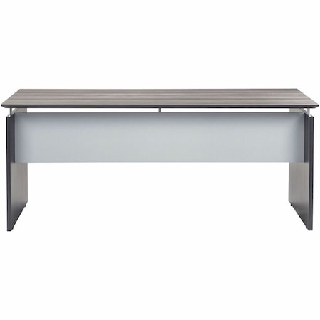 Mayline Straight Front Desk 36" D X 29-1/2" H, 63" W X MDF (Medium Density Fiberboard) - Platform MNDS63LGS