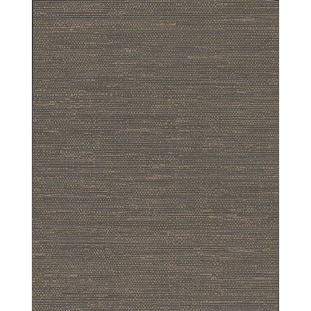 York Wallcoverings Essence Brown Metallic Wallpaper GL0511N