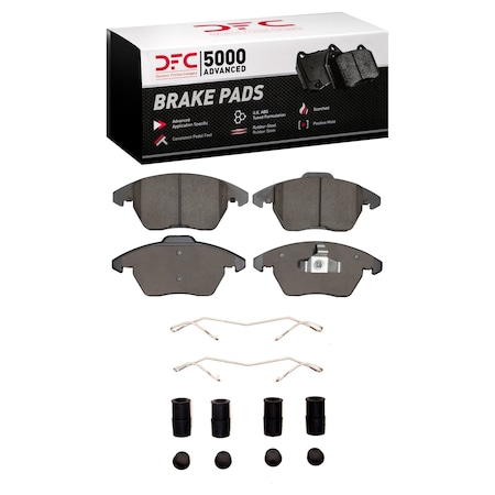 Dfc 5000 Advanced Disc Brake Pad Set, 1551-1107-21