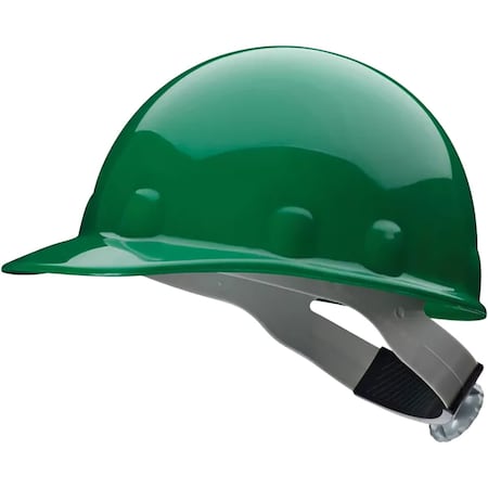 Fibre-Metal By Honeywell Type I, Non-Vented, Cap-Style Smooth Dome Hard Hat w/Heat Resistant Thermoplastic HDPE Shell, 8-Point E2RW74A000