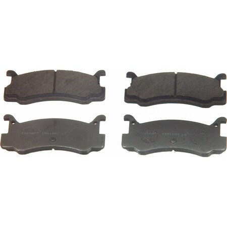 Wagner Brakes Disc Brake Pad Set-PD366 PD366