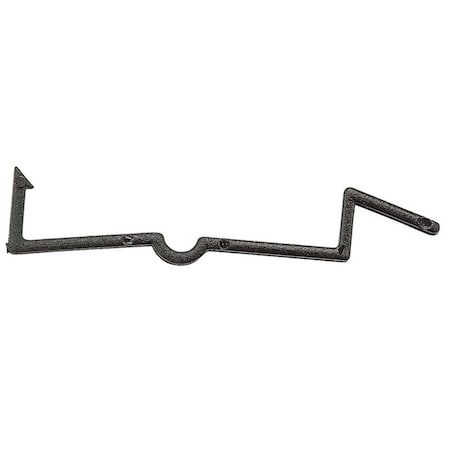 National Hardware Peg Hook Locks, Black Finish 7179757