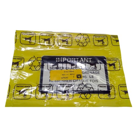 John Deere LABEL, JOHN DEERE OEM E83625  E83625