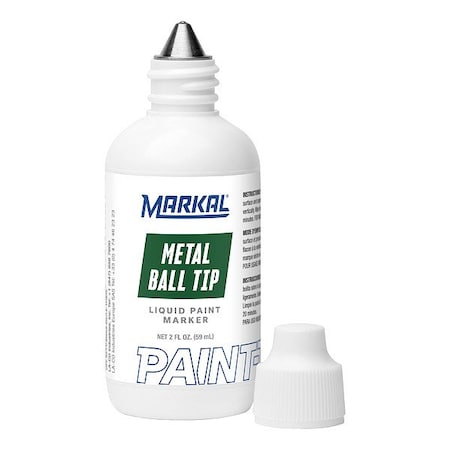 Markal Paint Marker, Medium Tip, Green Color Family, Paint 84626