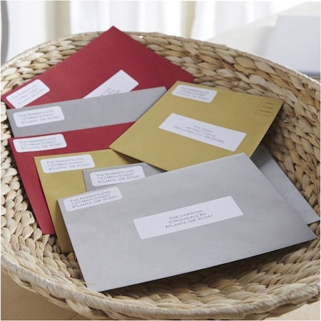 Dymo LABELS - ADDRESS LABELS - WHITE - 1.1 IN X 3.5 IN 30251