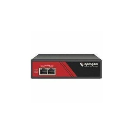 Opengear 8 serial Cisco Straight pinout, ext power, 2 GbE Ethernet, 4 USB console ports, 2 DIO and 2 output ACM7008-2-GLB