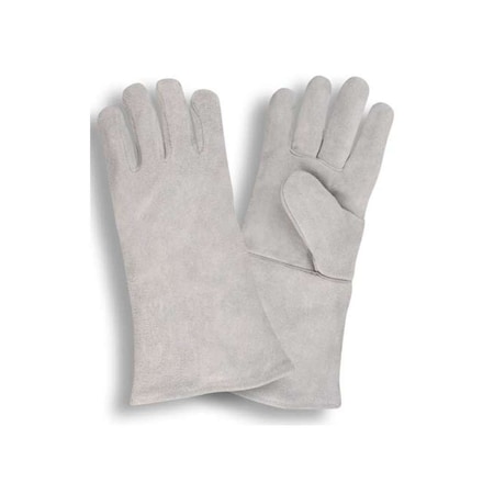 Cordova Welder Gloves, Gray Shoulder Leather, PK12 7605