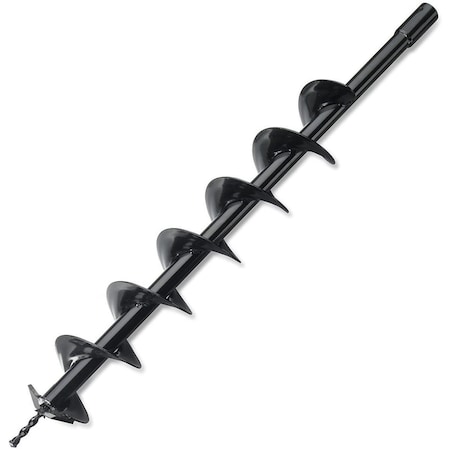 Hiltex 0.75 in Shaft Steel Auger Bit for Planting and Fencing, 4 in Width x 30 in Height 10245
