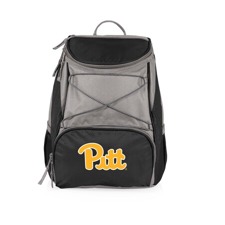 Picnic Time Family Of Brands NCAA Pittsburgh Panthers PTX Backpack CoolerBlack with Gray Accents 633-00-175-504-0