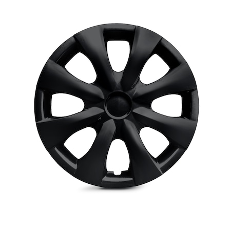 Altertrim 2009-2013 Toyota Corolla 15 in Hubcaps Wheel Rims Cover + Compatible With Steel Whls, 4PK CHB-5115-BP-15