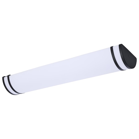 Nuvo Glamour LED 25 Inch Vanity Black Finish 27K/3K/35K/4K/5K CCT Selectable 62/1971