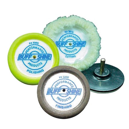 Buff And Shine Buffing Pad Kit, Foam Pad TP-325W