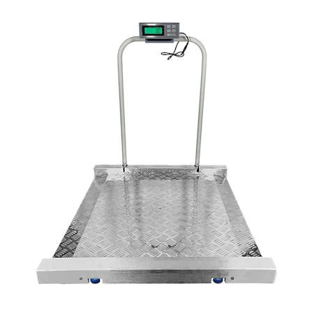 Tree Wheelchair Scale, 1,000 lb x 0.2 lb LWC 1000