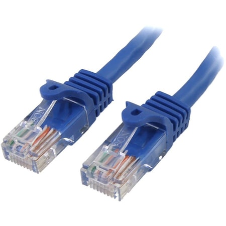 Startech.Com MAKE FAST ETHERNET NETWORK CONNECTIONS USING THIS HIGH QUALITY CAT5E CABLE, WITH RJ45PATCH75