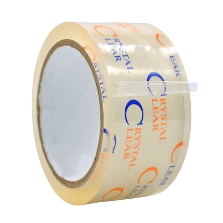 Wod Tape CST22CC Crystal Clear Carton Sealing Packaging Tape 2.2 Mil UV Resistant: 3 in. x 55 yds, 24PK WOD CST22CC-03000-24-55-CLE