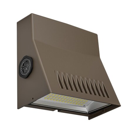 Westgate HO MINI CUTOFF WALLPACK SELECT 10/15/24W 30/40/50K PHOTOCELL, BRZ, 10W/15W/24W, 30K/40K/50K, Bronze LMW-10-24W-MCTP-P