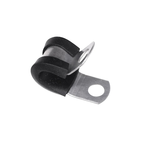 Auveco 5/16in Diameter Aluminum Tubing Clamp, Neoprene Jacket, 15PK 17362