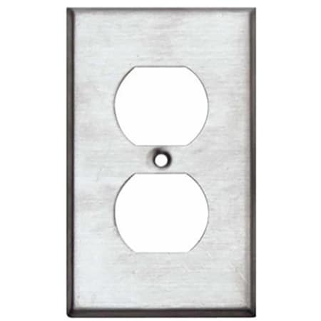 Eaton Wiring Devices Stainless Steel Outlet Plate 93101-BOX