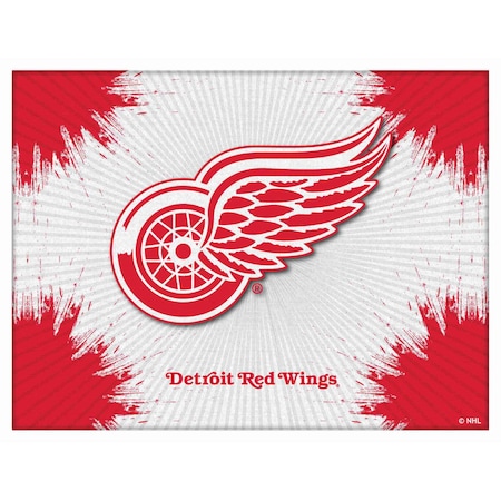 Holland Bar Stool Co Detroit Red Wings 24"x32" Canvas Wall Art LCnvs2432DetRed