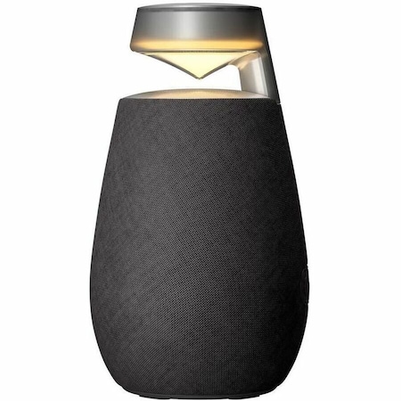 Lg XBOOM 360 XO2 Wireless Speaker - 360 Sound & Lighting, 20-Hour Playback, IP55 Water Resistant XO2TBK
