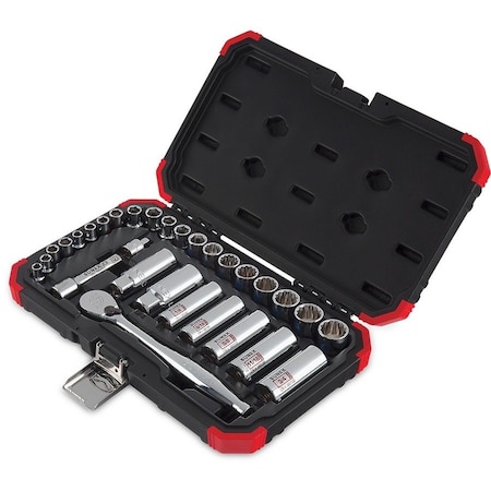 Sunex 1/4 in; 3/8 in Drive SAE, 30 pcs 3830
