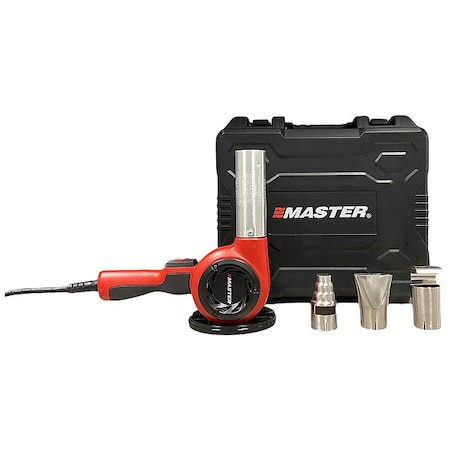 Master Appliance Professional Heat Gun Kit 800 F, Corded Powered, 120V AC, Pistol Handle HG-301T-00-K