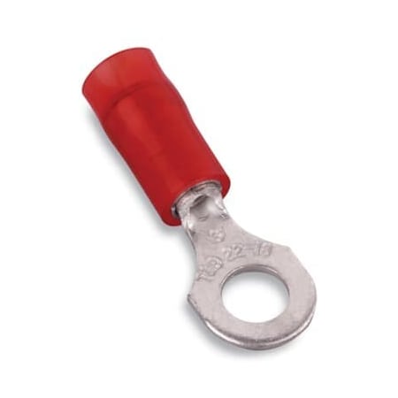 Abb VINYL RING TERMINAL 22-16, No8 STUD, 1000PK KV18-8R-M