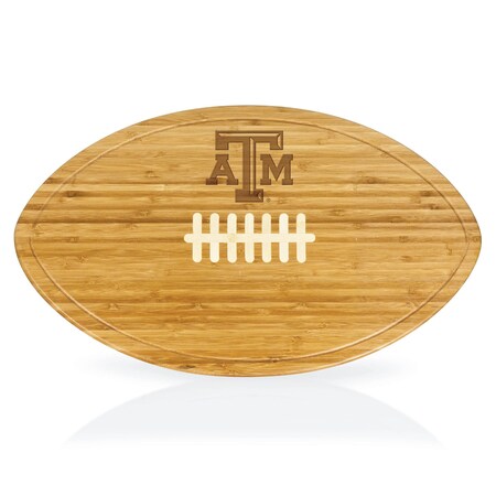 Picnic Time Family Of Brands NCAA Texas A&M Aggies Kickoff Football Cheese Board - Novelty Charcuterie Board 908-00-505-563-0