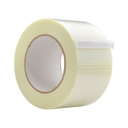 Wod Tape BFST47 BiDirectional Filament Strapping Tape 53.5 in. x 60 yds, 16PK WOD BFST47-03000-16-60-CLE