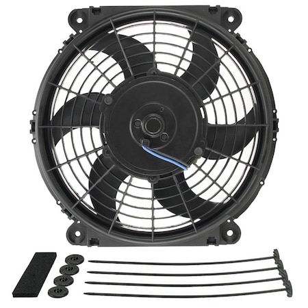 Derale 16620 10 in. Tornado Electric Fan with Standard Mount Kit DER16620