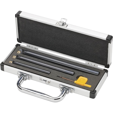 Grizzly Carbide Insert CCMT Boring Bar Set, 3-Pc. T10438