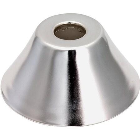 Plumb Pak Bath Flange, 3-3/4 in OD, For: 1/2 in IPS Pipes, Chrome PP92PC