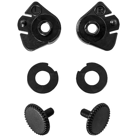 Kask Safety Helmet Visor Screw Kit, For Use With Superplasma HD Visor Black WAC00005