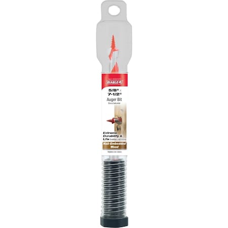 Diablo 5/8'' x 7-1/2'' Auger Bit DAG1070