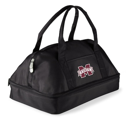 Picnic Time Family Of Brands NCAA Mississippi State Bulldogs Potluck Casserole Carrier - Insulated Thermal Food Carrier 650-00-175-384-0