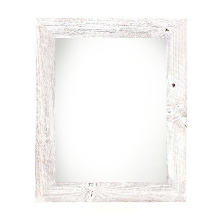 Homeroots 11" x 14" White Solid Wood Hanging Picture Frame 380295
