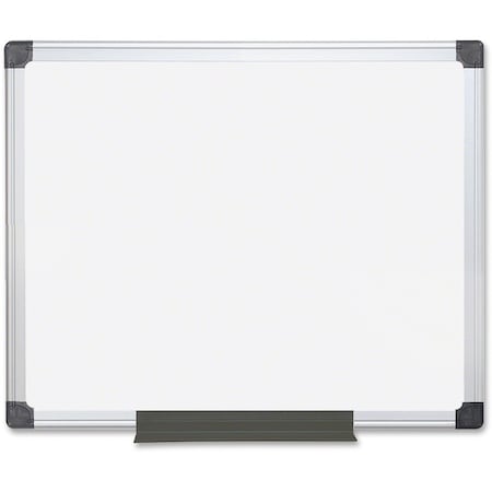Bi-Silque MasterVisi, Value Melamine Dry Erase Board, 24 X 36, White, Aluminum Frame MA0312170MV