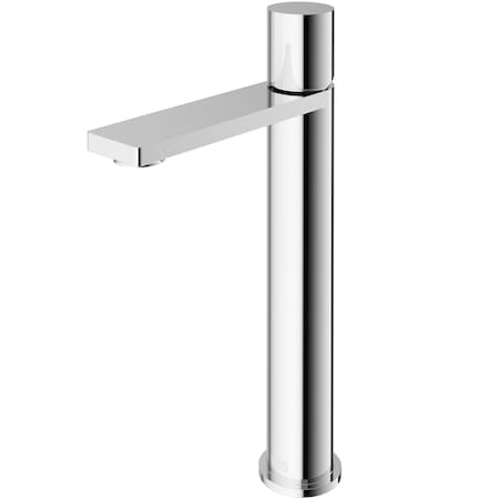 Vigo Gotham Single Handle Single-Hole Bathroom Vessel Faucet in Chrome VG03029CH