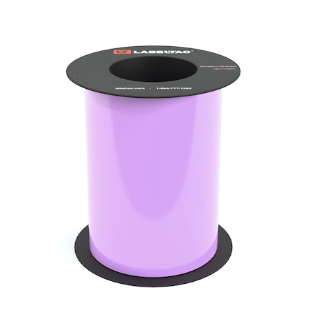 Labeltac High Performance 10-Year Vinyl Supply 7in x 75ft LT6 Only, Lilac LT729HP-C