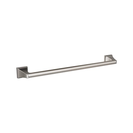 Amerock Mulholland Brushed Nickel Traditional 18 in 457 mm Towel Bar BH36023G10